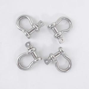 Rigging Lifting Stainless Steel D Shackle with Screw Pin Polished and Durable