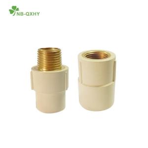 Threaded End Connection CPVC/PVC Male Adapter Brass with ASTM 2846 Standard