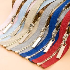 custom zip pull zipper with logo rainbow zipper slider