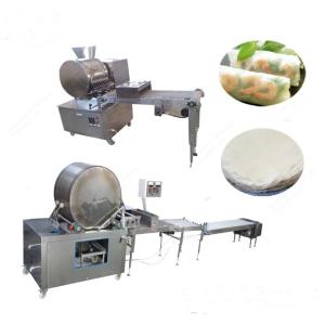Pancake Chapati Egg Roll Skin Lumpia Wrapper Maker Machine
