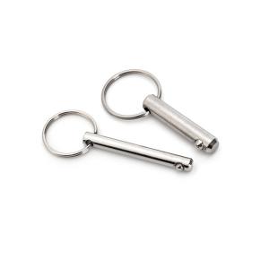 Quick-Release Pins Stainless Steel Ball Lock Handle with Detent Ring Pin