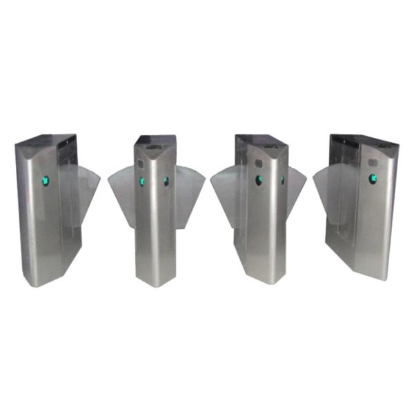 Quality security gate,wing barrier gate,flap speed gate access control system for sale