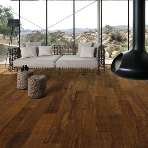 14mm Extra Wide Engineered Stranded Bamboo Parquet Flooring with Varnish from