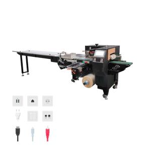 SUS304 Apple Chips Packaging Machine Pillow Packing Machine For Snack Processing