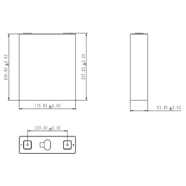 EVE LiFePo4 Prismatic Cells, Automotive Battery Cell, 3.2V 202Ah Cells For Electric Trucks, Energy Storage Systems