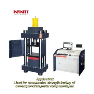 Wholesale 1500KN Micro Computer Control Electro Hydraulic Servo Compression Testing Machine from china suppliers
