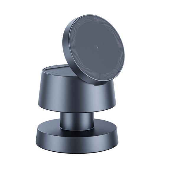 Type-C Input Portable Wireless Charger With Night Light Performance And Black