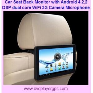 Wholesale car back seat monitor with Wifi,3G Function,FM transmitter,Capacitive Touch Screen from china suppliers