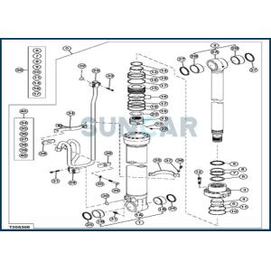 DEERE-4614118 Boom Cylinder Service Kit for Excavator Deere 210