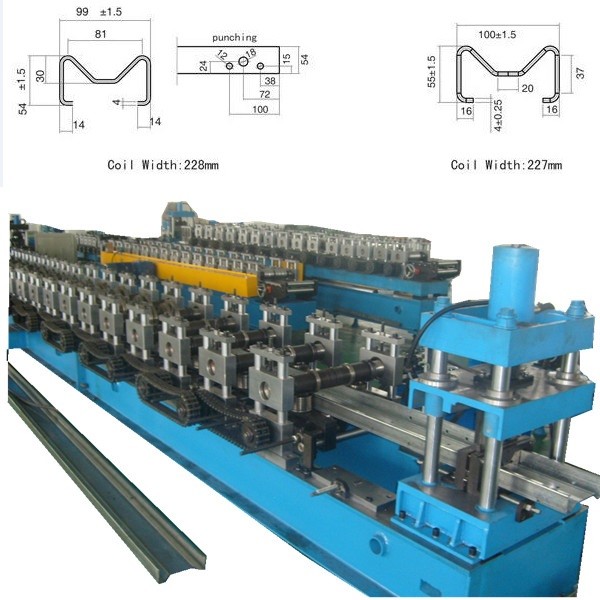Complete Range Of Structural Purlins Roll Forming Machine With Automatic