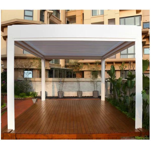 Bioclimatic Gazebo Awning garden Aluminum Louver Gazebo pergola Canopy