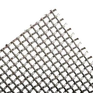 316 Plain Weave 100 Micron Stainless Steel Mesh For Filtration Sieving Industry