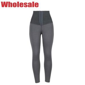 China Spring Hook Eyes Waist Trainer Leggings High Waisted Seamless Leggings on sale