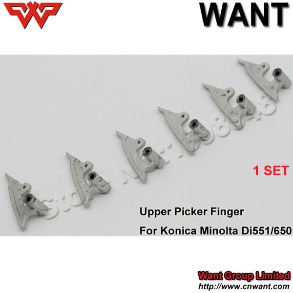 Upper pickup finger Di551 650 4024-1014-01 Upper Picker Finger Konica Minolta di551 di650 551 650 picker roller