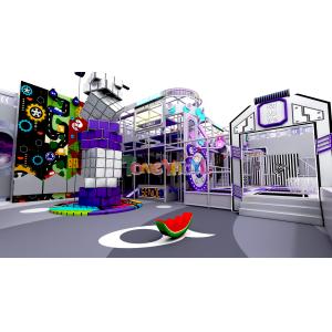 Excitement Ninja Adventure Ninja Indoor Playground Customized Design