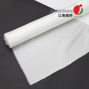 G75 1/0 Plain Weave Fiberglass Woven Cloth With Silicone Or PTFE Coating