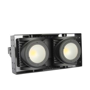 Wholesale IP65 Waterproof 2*100W Led Stage Blinders , DMX Led Cob Audience Stage Light from china suppliers