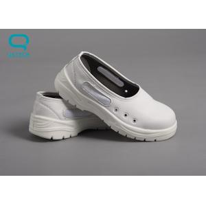 Leathering ESD Cleanroom Shoes With Effectively Leak Static Electricity