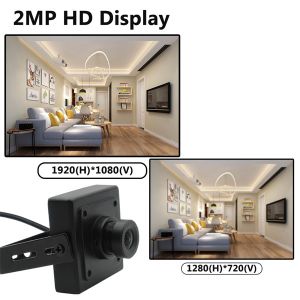 1080p HD Mini USB Camera for Android Systems Distortion-Free 2MP Security Camera
