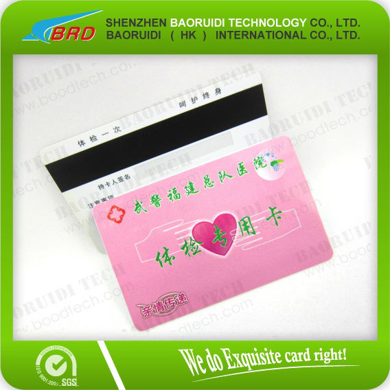 Printing Transparent Loco Magnetic Stripe Business Card