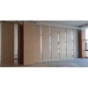 Office Folding Partition Walls MDF With Melamine Material Durable