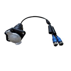 ROHS Vision Systems Cable , Connector Equipment With Lock Device Aviation Plug 7