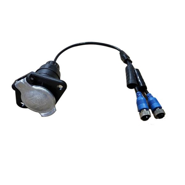 ROHS Vision Systems Cable , Connector Equipment With Lock Device Aviation Plug 7