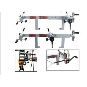 Wholesale High Quality And Easy To Operate Steel Construction F50H Model Spans from 11&quot;- 49&quot; Axles Bow Press With Draw Board from china suppliers