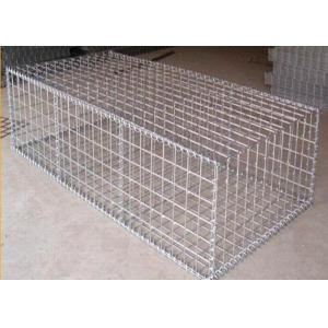 Wholesale Square Shape Galvanized Welded Mesh Gabions / Hesico Barrier Hole Size 50x100mm from china suppliers