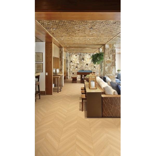 AAA Grade Wooden Porcelain Tiles 600x1200mm ISO13006 Clay