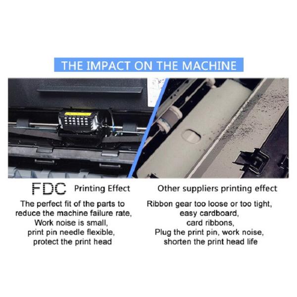 Epson ABS Plastic Printer Ribbon Cartridge LX310 With No Damage To Print Needle