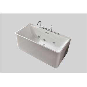 Large Freestanding Reinforced Acrylic Soaking Tubs With Drainer 1800mm