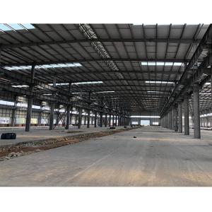 Quick Assembly Industrial Prefabricated Metal Prefab Factory Workshop Shed Beam