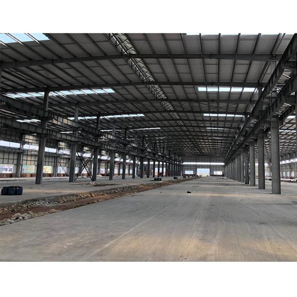 Quick Assembly Industrial Prefabricated Metal Prefab Factory Workshop Shed Beam