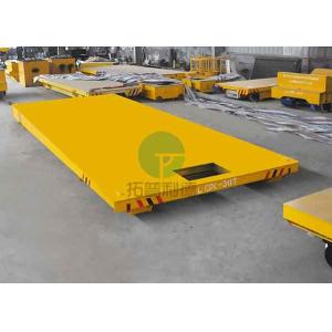 Customized electrical forging factory load rail transfer cart
