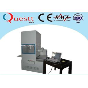 Buy cheap High Precision Desktop Engraving Machine / Fiber Laser Etching Machine from wholesalers
