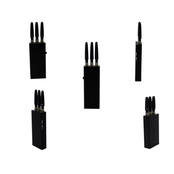 MINI GSM / 3G Handheld Cell Phone Jammer Blocker EST-808HB With 3 Antenna