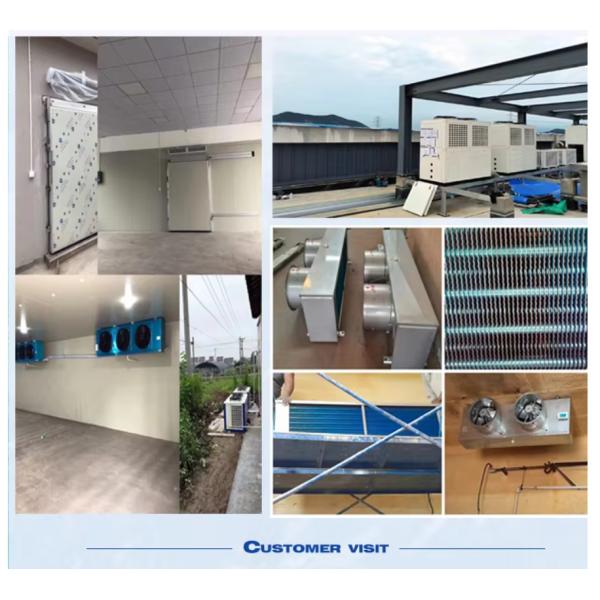 20KW Cold Storage Logistics Solutions US Interstate Cold Storage Chamber Construction For 144m³