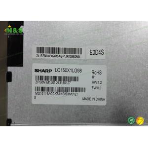 Antiglare LQ150X1LG98 Sharp LCD Panel 15.0 inch for Industrial Application