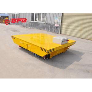 Battery Powered Flatbed Load Transfer Trolley Steel Structure 10mt