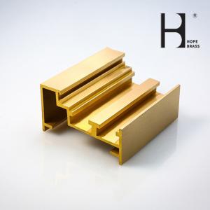 Customized As Per Drawing Brass Extrusion Frame Design OEM ODM Copper Alloy