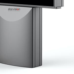 Waterproof IP65 6 Sheet Outdoor LED Totem 5000 nits Digital Mupi