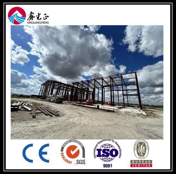 Quality ODM Steel Structure Warehouse Galvanized Portal Frame Warehouse for sale