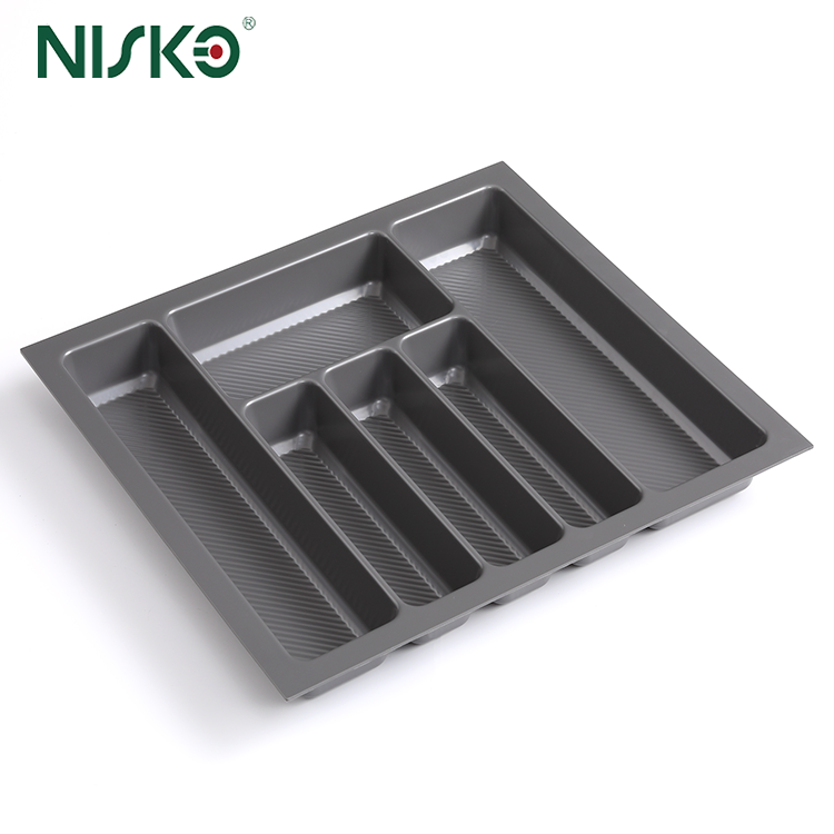 Kitchen Silverware Storage Box Utensil Drawer Insert Flatware Cutlery Tray