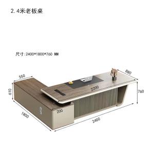 Customized Colors Modern Wood Home Office Computer Desk with Customizable Drawer