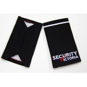 Handmade Custom Embroidered Patches PVC Backing shoulder patches