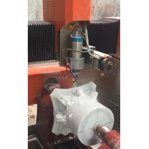 CNC Stone Carving Machine 4 Axis Precision Control System