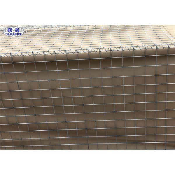 HDP Galvanized HESCO Barrier with Military Grenn color used for Flood retaining