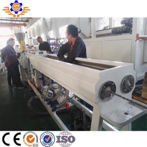 Multi Layer PVC Plastic Tube Manufacturing Machine With Conical Twin Screw