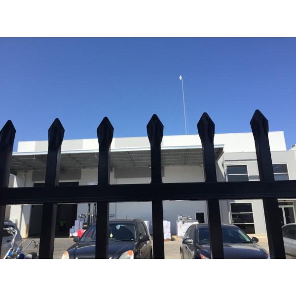 security spear top steel fence, garden wrought iron fencing